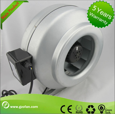 200mm Circular Duct Fan ( InLine Fan ) - Painted Sheet Metal For The Car Fan