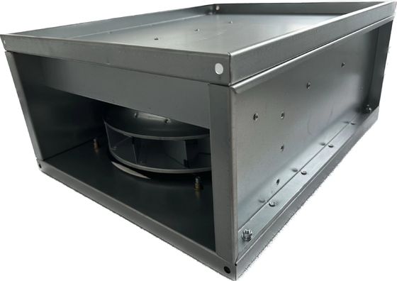 Ec Rectangular Duct Fan For Supermarket Back-Room Ventilation Upgrade